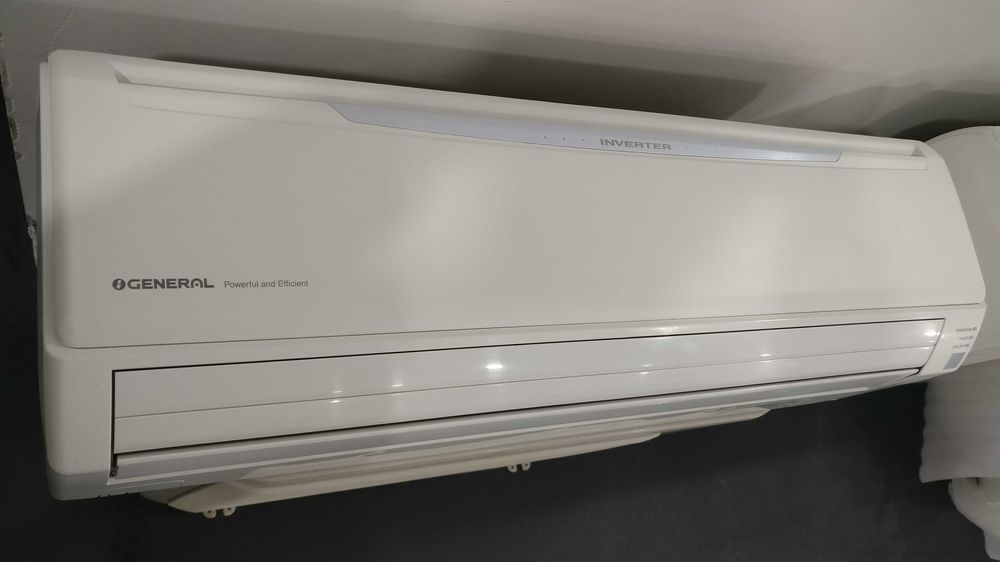 Кондиционер 24 инвертор холод/тепло General б/у, до -20°C 80 м2 монтаж