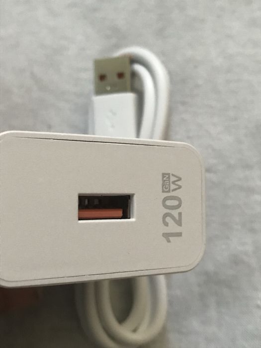 Ładowarka 120w Gan universalna z kablem 1m/6A