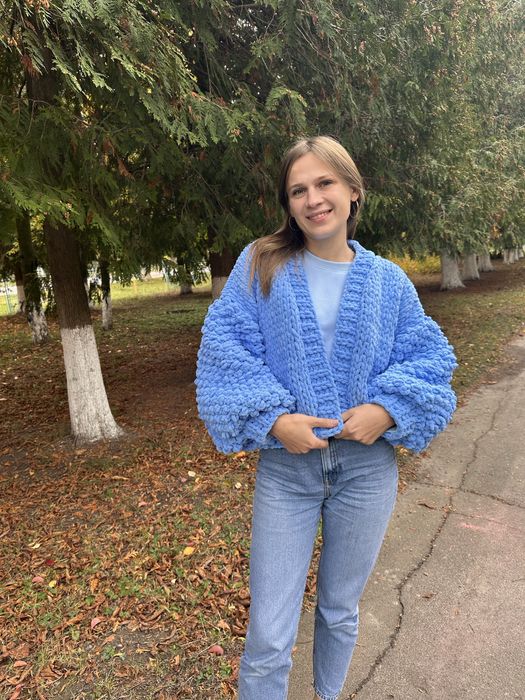 Плюшевий кардиган