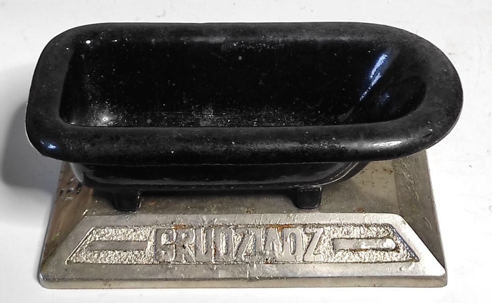 Grudziądz Odlewnia Żeliwa wanna reklamowa czarna