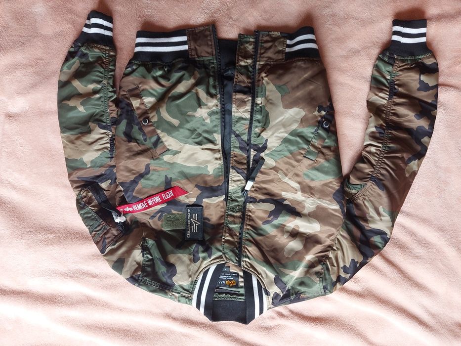 Alpha industries ma-1 TT size S moro Flyers pilotka wiosna-jesien Nowa