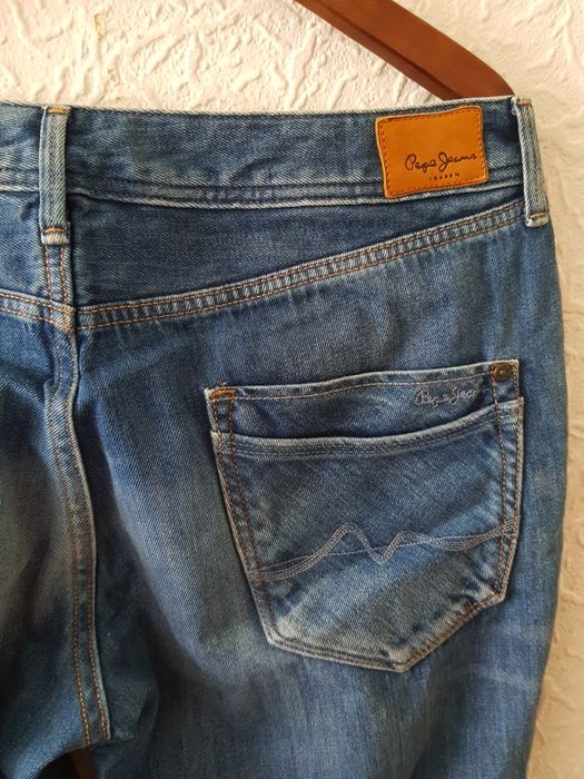 Męskie jeansy Slim Peppe Jeans  tapetę for 31/32
