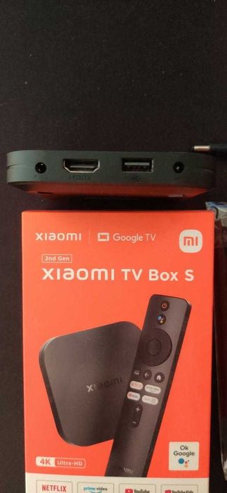 (НОВЫЙ) Медіаплеєр Xiaomi Smart TV Box S (2nd Gen) (MDZ-28-AA)