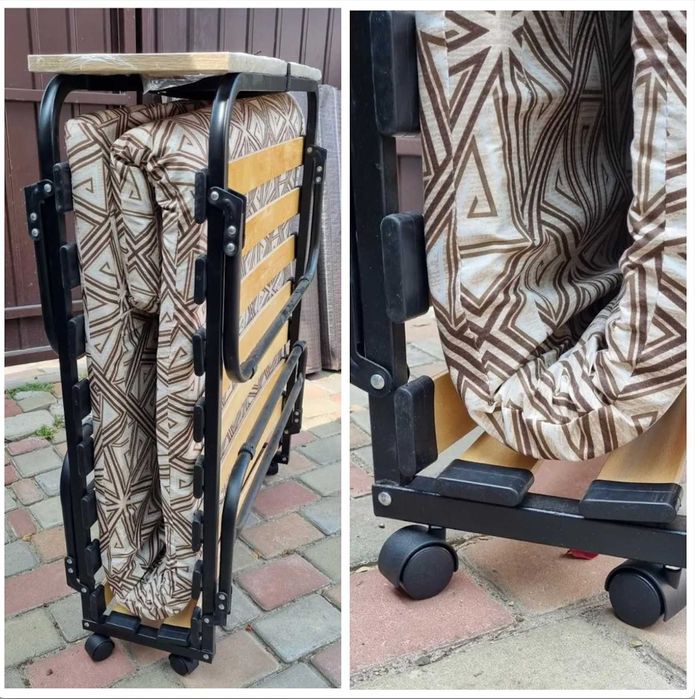 Кровать складная Раскладушка Розкладушка Ліжко Розкладачка з матрацом