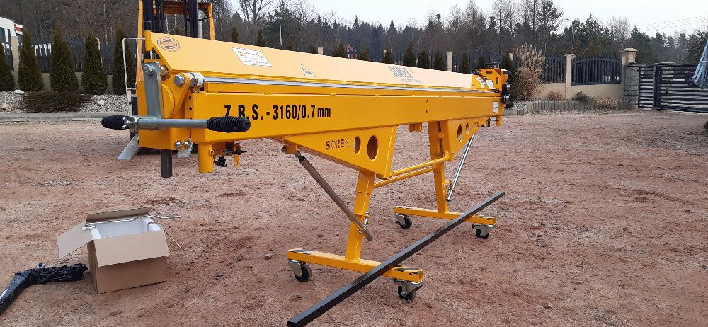 Zaginarka Sorex ZRS-3160/0,7mm z nożem + siłowniki dostawa FREE