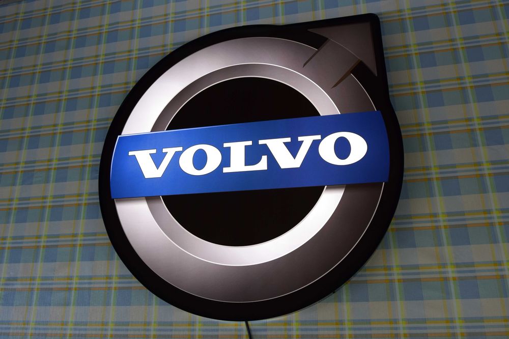 LED Neon VOLVO, Podświetlane Logo 3D, Baner świetlny, Znaczek, Prezent