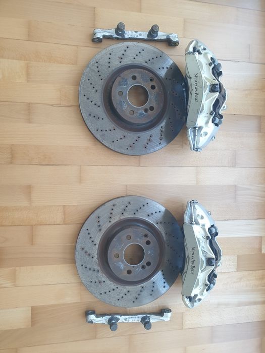 Суппорта Brembo Mercedes w221 S600 w204 c63 AMG  диски