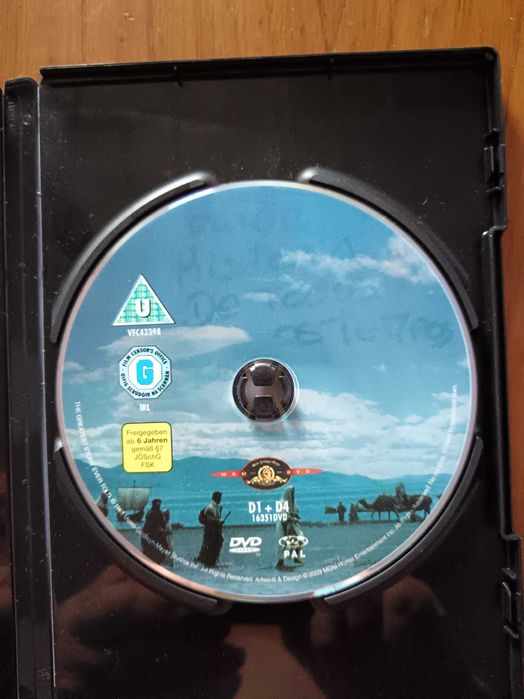 filme dvd original -   maior historia de todos os tempos