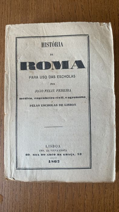 História de Roma para uso das escholas