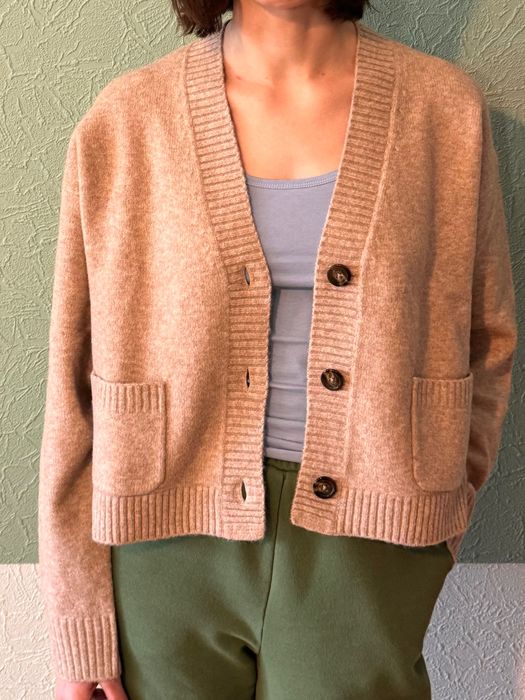 Кардиган - Soufflé Yarn Short Cardigan Uniqlo