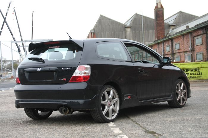 LIP SPOILER AILERON PALA ABA RABETA HONDA CIVIC EP3 EP TYPER TYPE-R