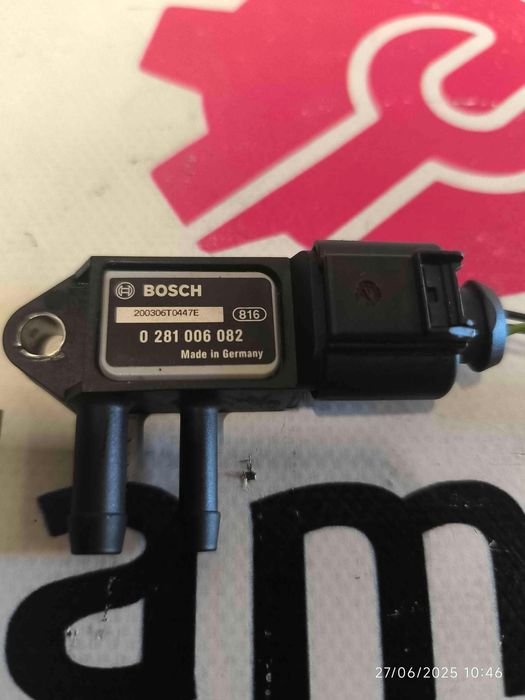 Sensor Pressão Dos Gases De Escape AUDI Q3 2.0 TDI quattro (130 kW / 177 cv) [06.2011 - 10.2018] 0281006082 (OEM)