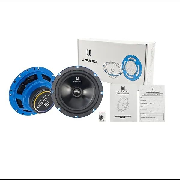 16см Мідбаси UAudio PM6 130Вт  динаміки в авто колонки автозвук акустика сабвуфер