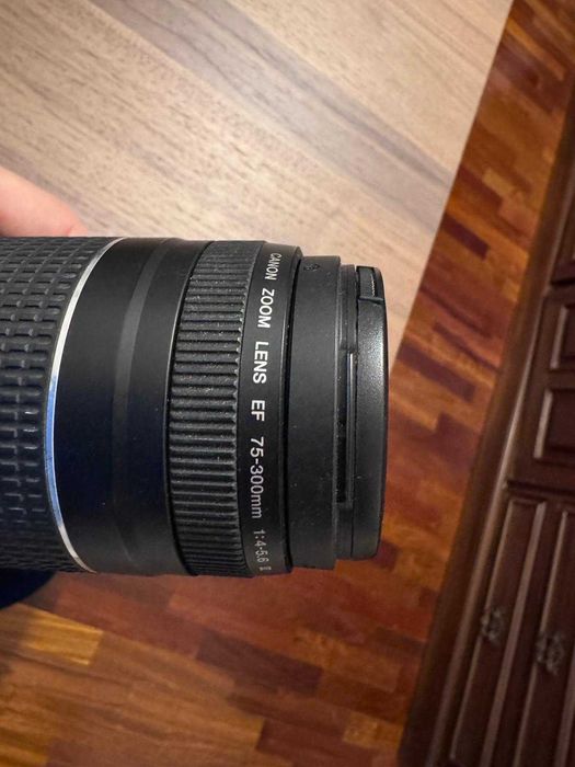 Kit Fotografia Canon EOS + Lente 18-55mm + Lente Telefoto 75-300mm + Tripé