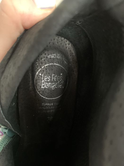 Жіночи замшеві черевики/ботинки