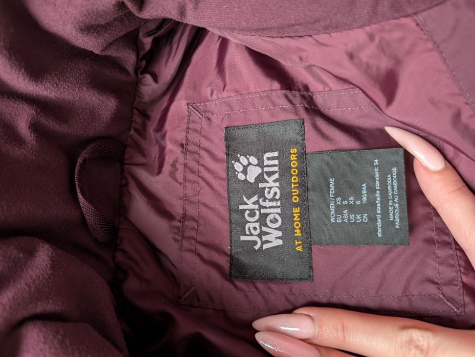 Жіноча зимова куртка Jack Wolfskin