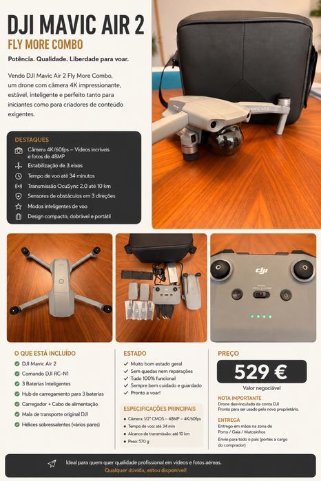 Drone DJI Mavic Air 2