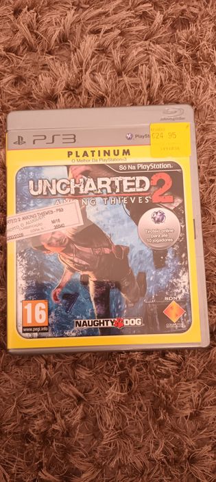 Jogo Ps3 Uncharted 2 Among Thieves