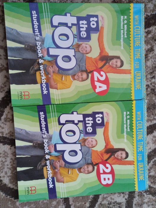 Підручник з англійської мови А1-А2 To the Top 2A Student's Book and Wo