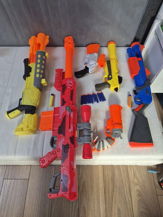 Nerf fortnite pistolety i karabiny zestaw
