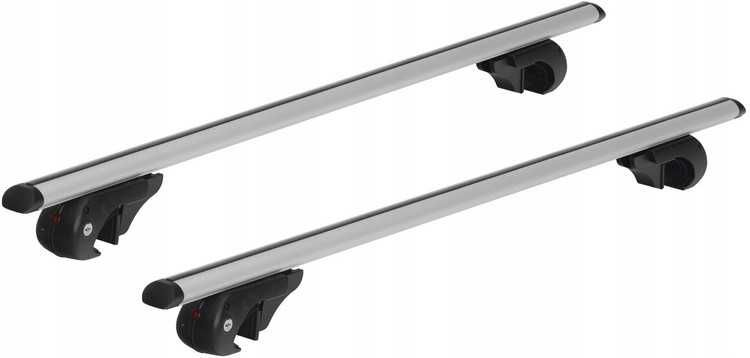 AZILO EMC Alu Basic 120
Bagażnik dachowy aluminiowy na reling otwarty