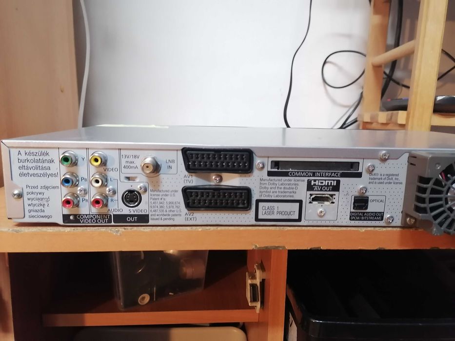 Nagrywarka Panasonic DMR-EX72S HDD160GB pilot HDMI