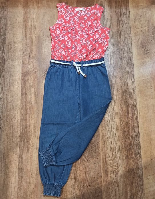 Kombinezon jeans rozm. 104, 110, 116