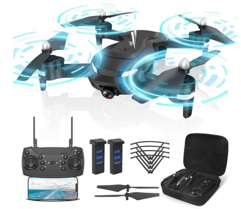 Dron Wipkviey T26 z kamerą HD 1080P i 2 akumulatorami