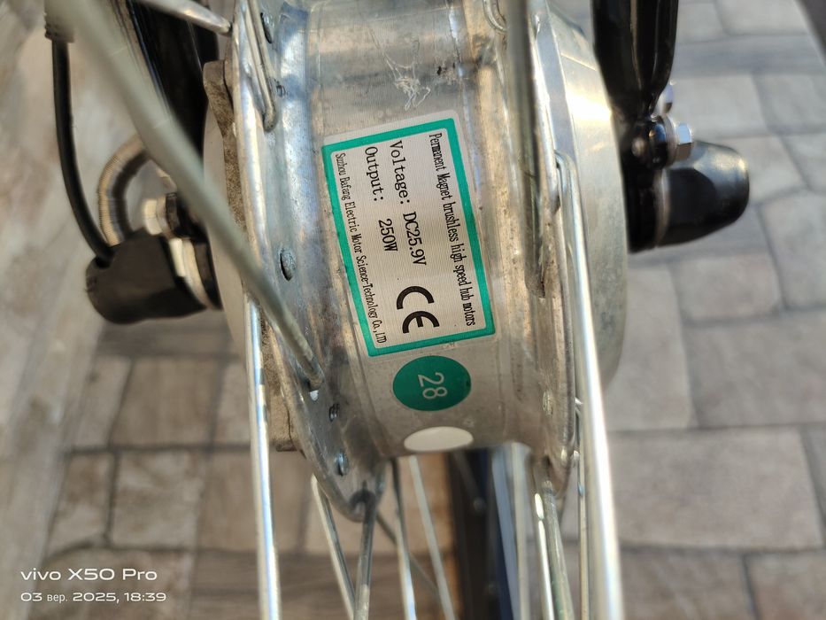 Електровелосипед Alu-Rex на ручці газу нова батарея з Німеччини