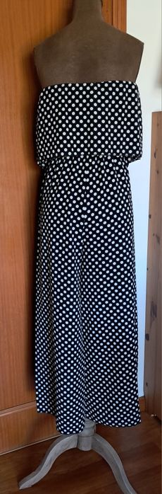 Macacão Comprido Cai-Cai a Bolinhas / Polka Dots – Inside (Tamanho M)