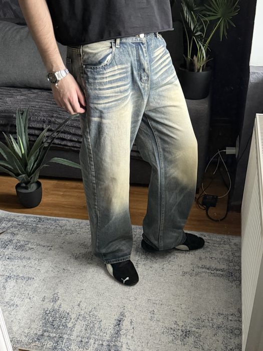 Bootcut Straight Jeans Washed Джинси Бутка Прямі Широкі Вошед Y2k Archive Архив Opium Jaded Erd Винтаж
