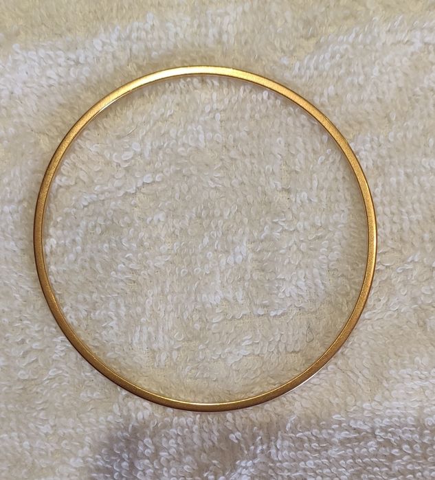 Escrava ouro, antiga, de 19k