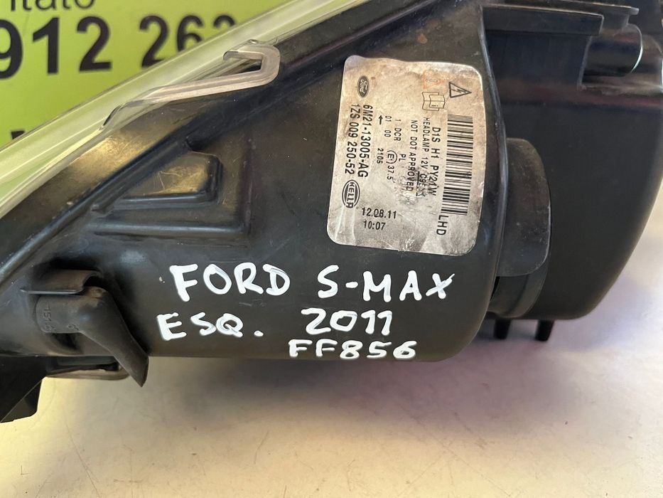 Ford S-Max - Farol Xenon Direito - FF856