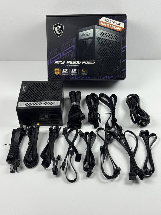 Zasilacz MSI MPG A850G PCIE 5 850W (MPG A850G PCIE 5)