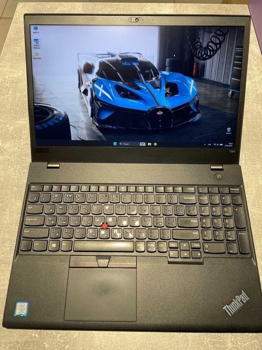 Ноутбук 15.6" Lenovo ThinkPad T580 | i5-8650U | DDR4 8GB | SSD 256GB для Роботи і Навчання, є Кількість