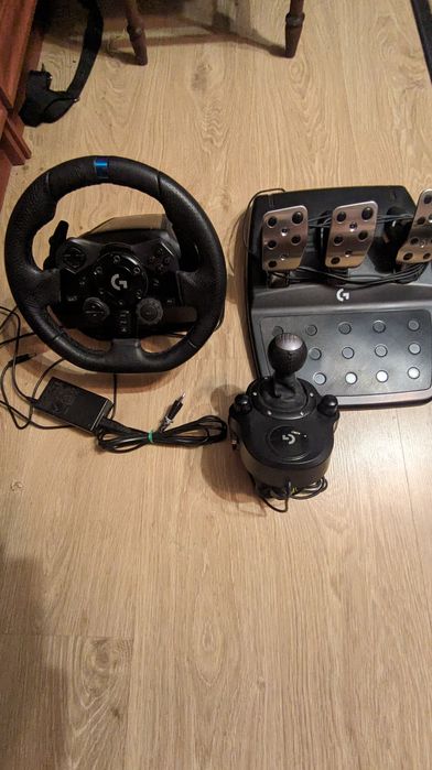 Logitech G923 + Pedals + Shifter – Ідеально для Euro Truck 2 та гонок!