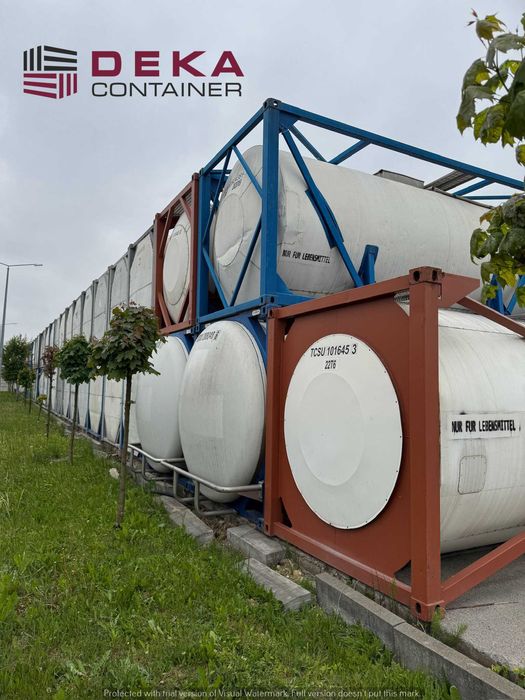 Танк-контейнери ISO 20 та 26 футів б/в з Європи | 24–31 м³