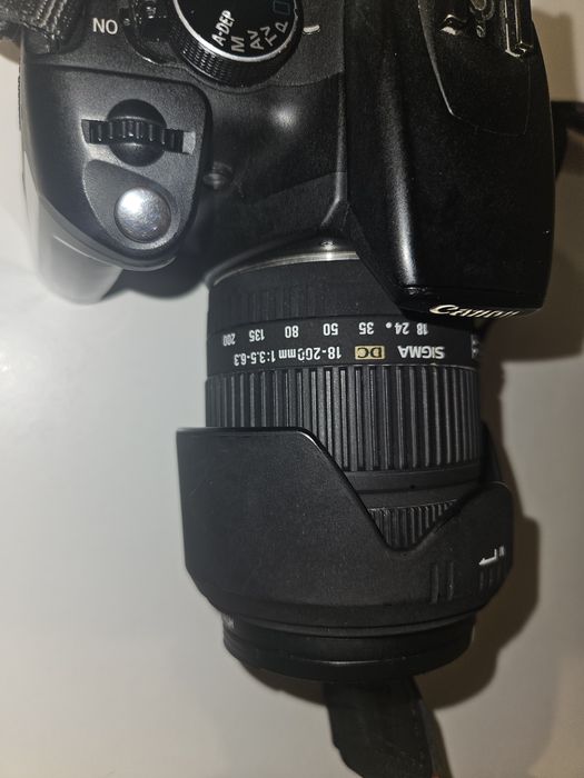 Canon 350d com lente sigma DC 18-200mm