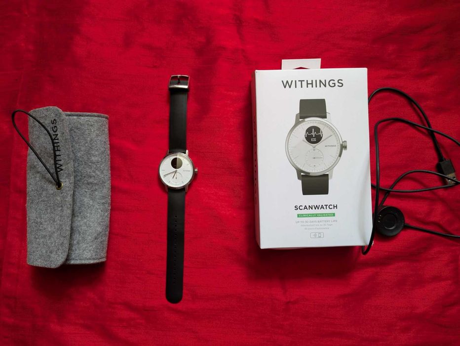 Zegarek Withings Scanwatch 1 gen 42 mm HWA09