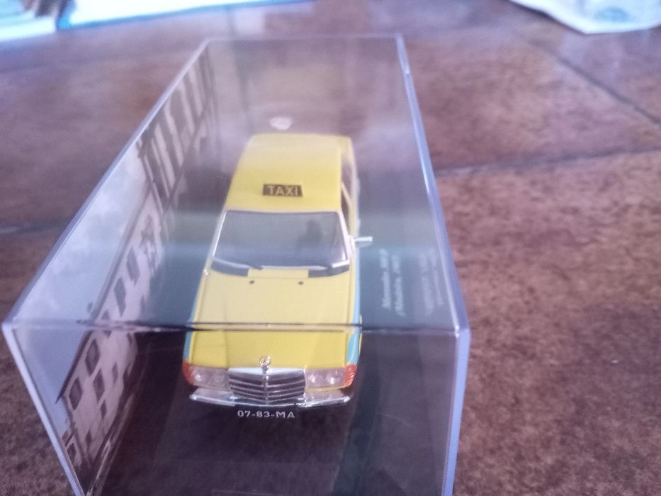 Miniatura Carro Mercedes 300D, Taxi Ilha Madeira