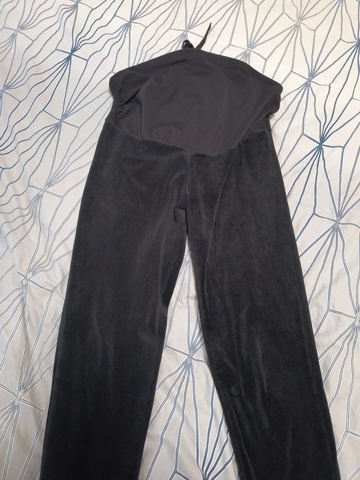 Легінси для вагітних велюрові теплі S