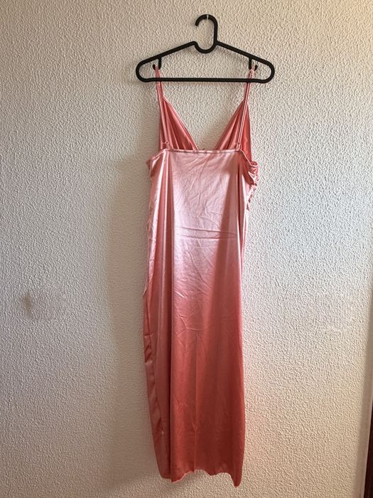 Vestido rosa claro