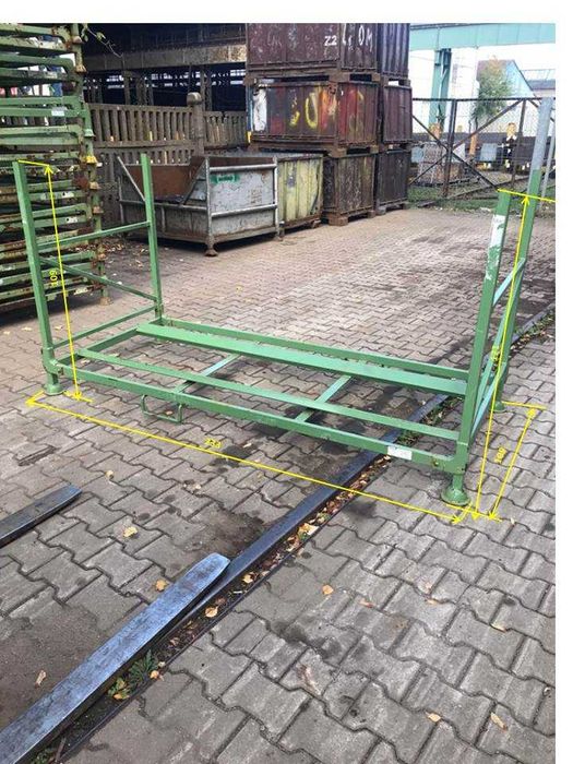 Paleta, regał na opony ciężarowe, wysokie składowanie