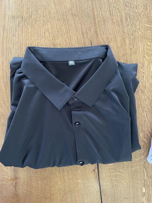 Camisa marcivo stretchy social branca/preta