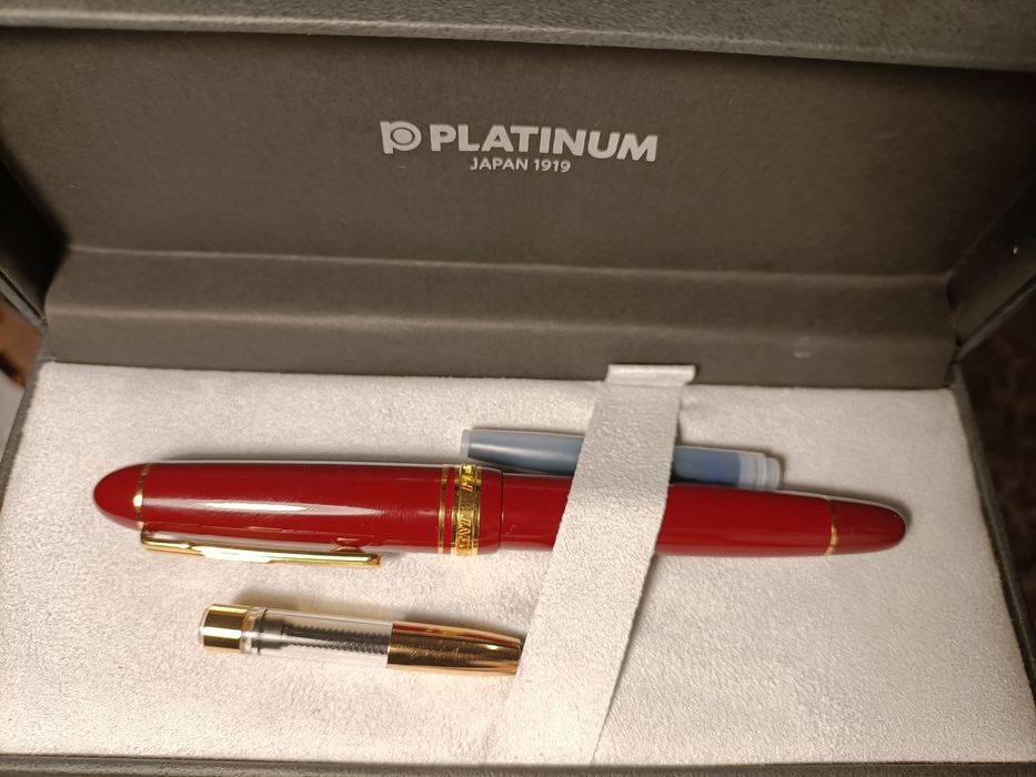 Pióro wieczne Platinum President 18k lepsze niż Platinum 3776!