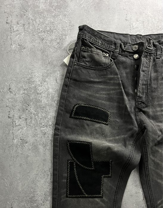 Джинси flared faded jeans клеш кльош джинсы opium baggy