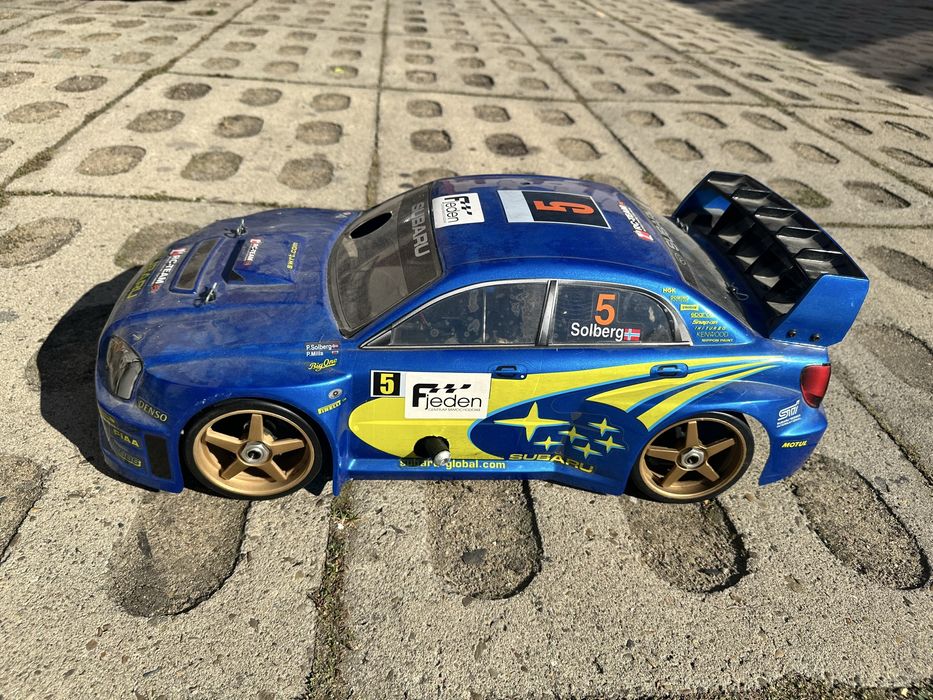 Subaru Impreza Inferno GT skala 1/8 spalinowy z częściami zamiennymi !