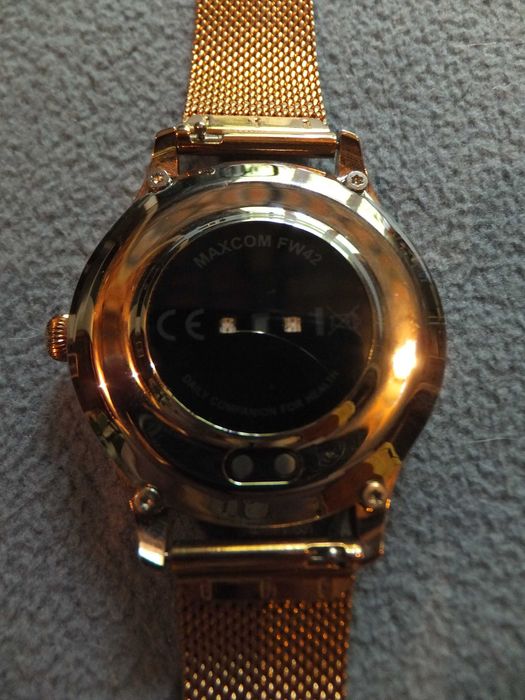 Nowy Smartwatch FW42 Gold MAXCOM zegarek złoty damski kobieta IP68