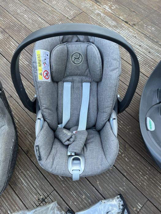 Pack CYBEX Platinum: Sirona Z i-Size + Cloud Z2 i-Size + Base Z