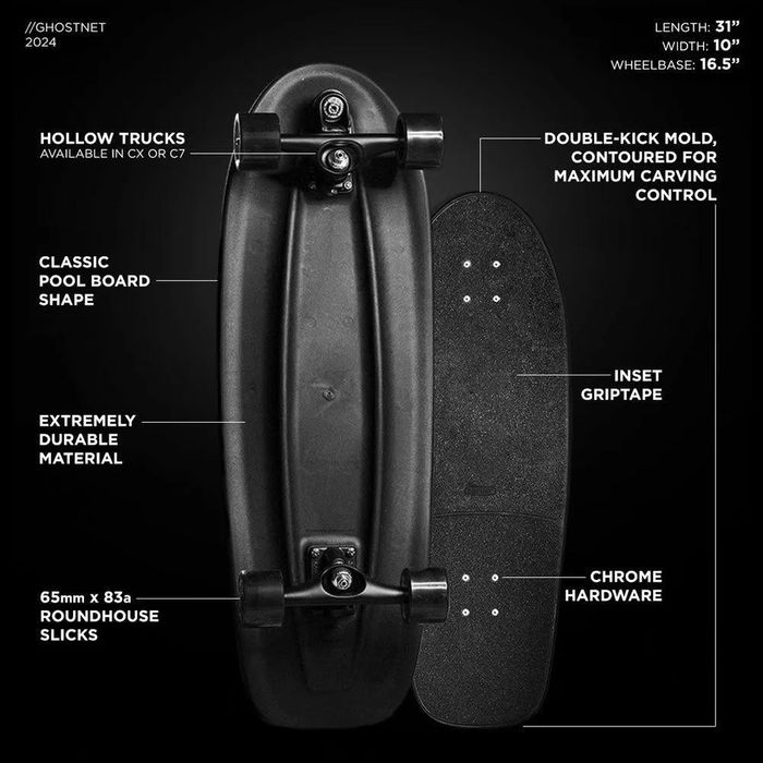 Surfskate CARVER Ghostnet C7